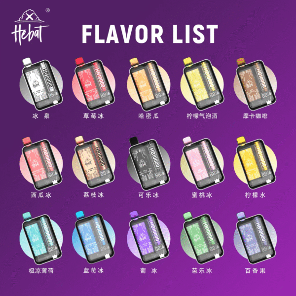 HEBAT六代拋棄式10000口